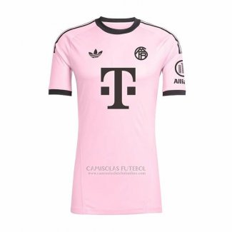 Camisola Bayern de Munique Goleiro 2025-2026 Rosa