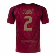 Camisola Belgica Jogador Debast 1º 2024