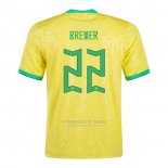 Camisola Brasil Jogador Bremer 1º 2022