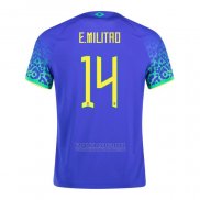 Camisola Brasil Jogador E.militao 2º 2022