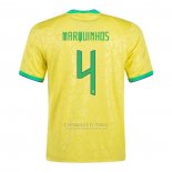 Camisola Brasil Jogador Marquinhos 1º 2022