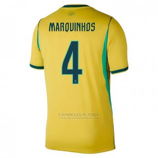 Camisola Brasil Jogador Marquinhos 1º 2026