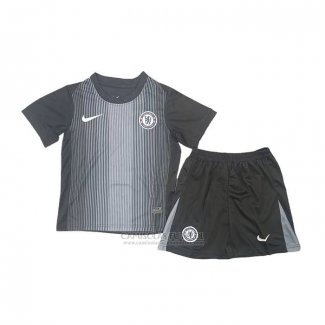 Camisola Chelsea Goleiro Crianca 2025-2026 Preto