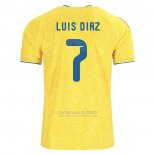Camisola Colombia Jogador Luis Diaz 1º 2026