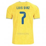 Camisola Colombia Jogador Luis Diaz 1º 2026