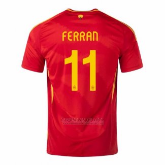Camisola Espanha Jogador Ferran 1º 2024