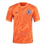 Camisola Inglaterra Goleiro 2024 Laranja