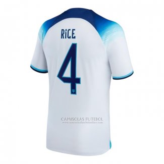 Camisola Inglaterra Jogador Rice 1º 2022