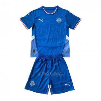 Camisola Islandia 1º Crianca 2024