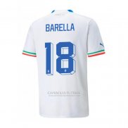 Camisola Italia Jogador Barella 2º 2022