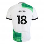 Camisola Liverpool Jogador Gakpo 2º 2023-2024