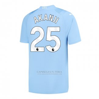 Camisola Manchester City Jogador Akanji 1º 2023-2024