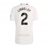 Camisola Manchester United Jogador Lindelof 3º 2023-2024