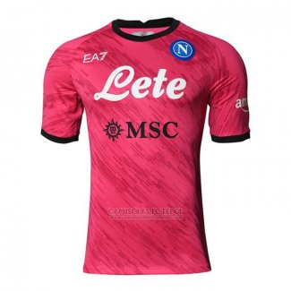 Camisola Naples Goleiro 2022-2023 Rosa