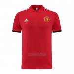 Camisola Polo del Manchester United 2023-2024 Vermelho