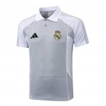 Camisola Polo del Real Madrid 2025-2026 Cinza