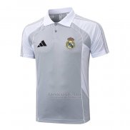 Camisola Polo del Real Madrid 2025-2026 Cinza