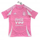 Camisola Pre Match del Argentina 2025 Rosa