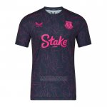 Camisola Pre Match del Everton 2025-2026 Azul Rosa