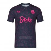 Camisola Pre Match del Everton 2025-2026 Azul Rosa