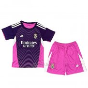 Camisola Real Madrid Goleiro 1º Crianca 2025-2026
