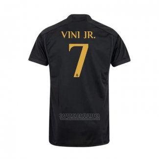 Camisola Real Madrid Jogador Vini Jr. 3º 2023-2024