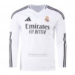 Camisola Real Madrid 1º Manga Comprida 2024-2025