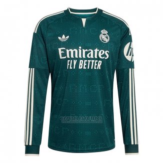 Camisola Real Madrid 2º Manga Comprida 2026-2027