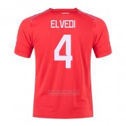 Camisola Suica Jogador Elvedi 1º 2022