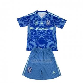 Camisola Tigres UANL 2º Crianca 2025-2026