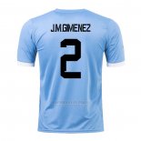 Camisola Uruguai Jogador J.m.gimenez 1º 2022