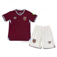 Camisola West Ham 1º Crianca 2025-2026