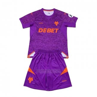 Camisola Wolves Goleiro 3º Crianca 2024-2025