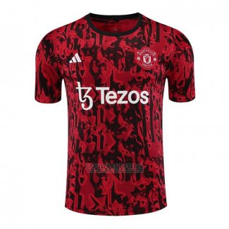 Camisola de Treinamento Manchester United 2023-2024 Vermelho