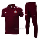 Conjunto Polo del Bayern de Munique 2025-2026 Vermelho