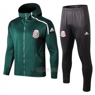 Fato de Treino Hoodie Mexico 2022-2023 Verde