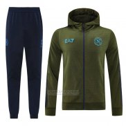 Fato de Treino Hoodie Naples 2024-2025 Verde