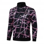 Jaqueta Paris Saint-Germain 2025-2026 Preto Rosa