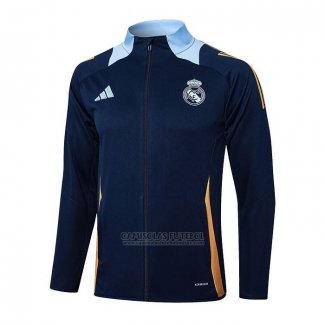 Jaqueta Real Madrid 2024-2025 Azul Oscuro