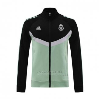 Jaqueta Real Madrid 2024-2025 Preto Verde