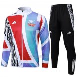Jaqueta de Treinamento Arsenal 2024-2025 Vermelho Y Branco