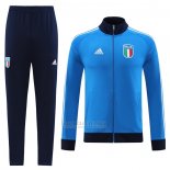 Jaqueta de Treinamento Italia 2022 Azul Y Preto