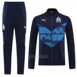 Jaqueta de Treinamento Olympique Marsella 2022-2023 Azul