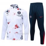 Jaqueta de Treinamento Paris Saint-Germain Crianca 2024-2025 Branco