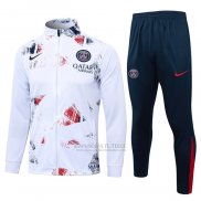 Jaqueta de Treinamento Paris Saint-Germain Crianca 2024-2025 Branco