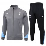 Jaqueta de Treinamento Tottenham Hotspur 2024-2025 Cinza