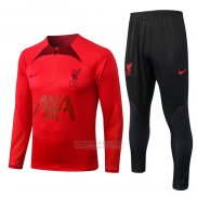 Sueter de Treinamento Liverpool 2022-2023 Vermelho