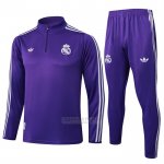 Sueter de Treinamento Real Madrid Crianca 2025-2026 Purpura