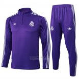 Sueter de Treinamento Real Madrid Crianca 2025-2026 Purpura