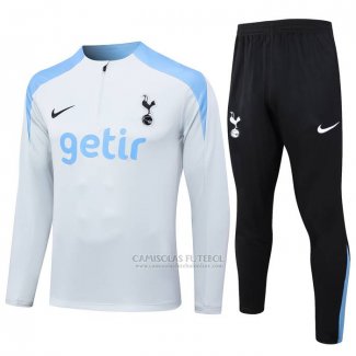 Sueter de Treinamento Tottenham Hotspur 2024-2025 Cinza